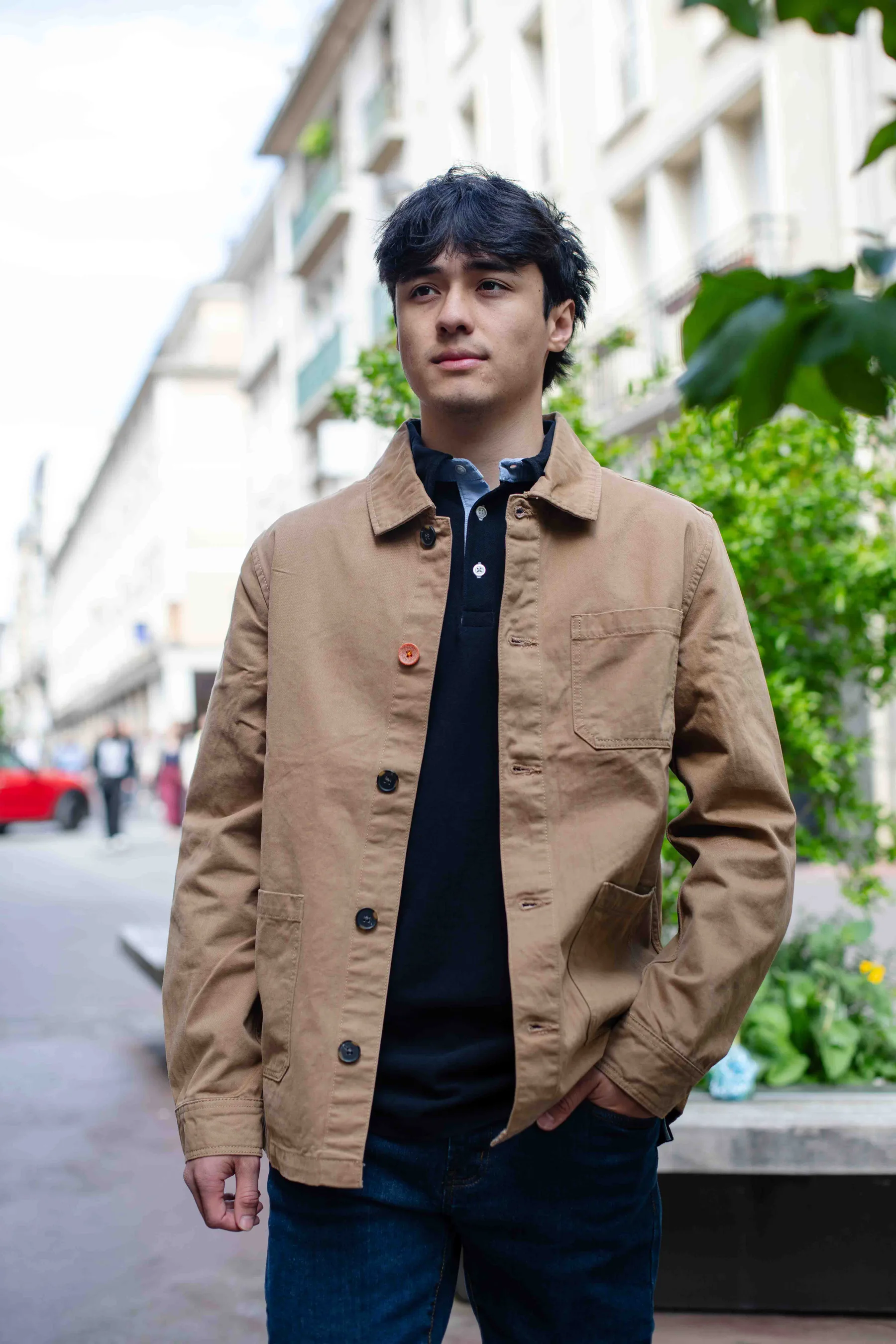 Veste Worker Camel