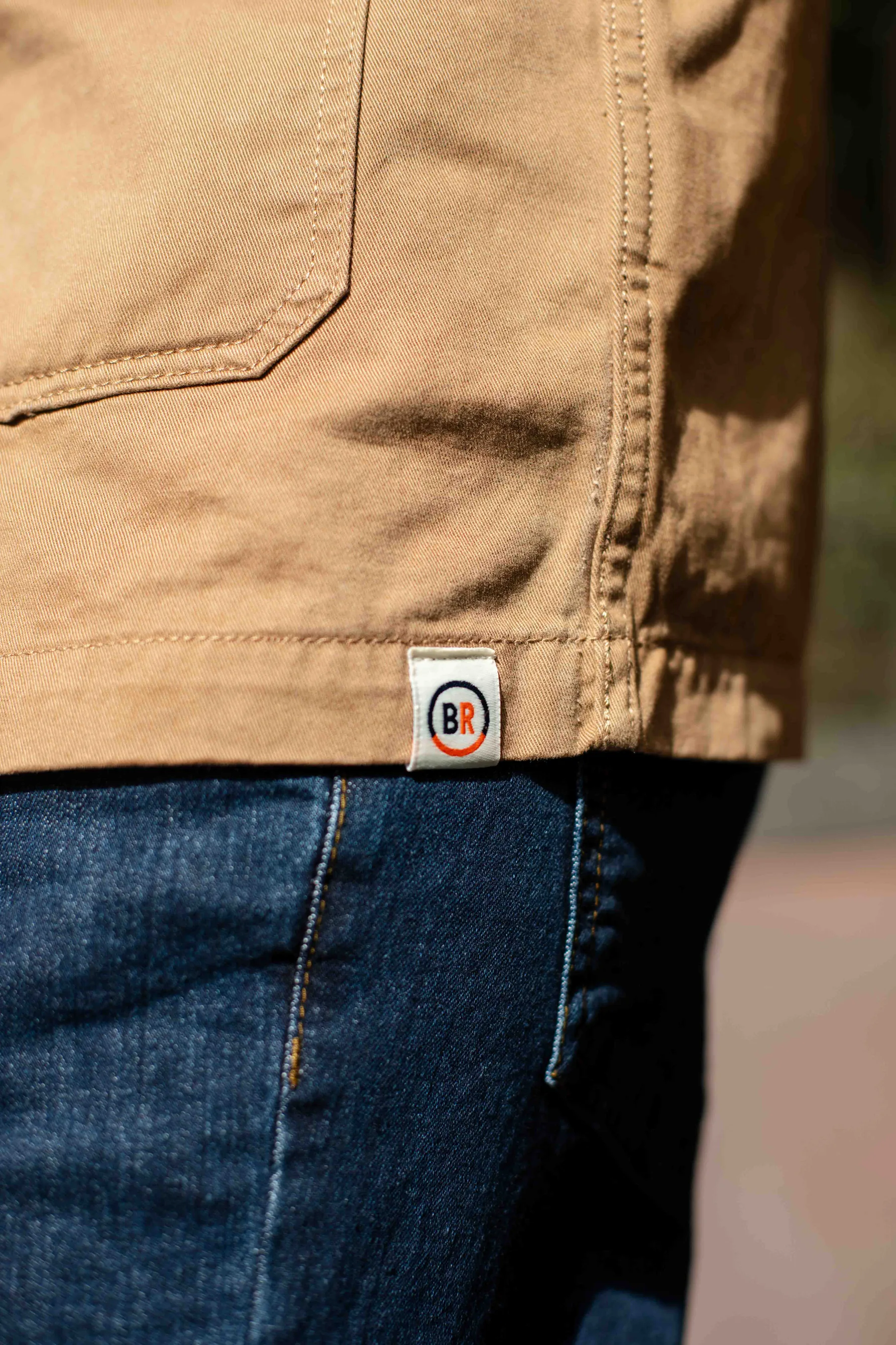 Veste Worker Camel